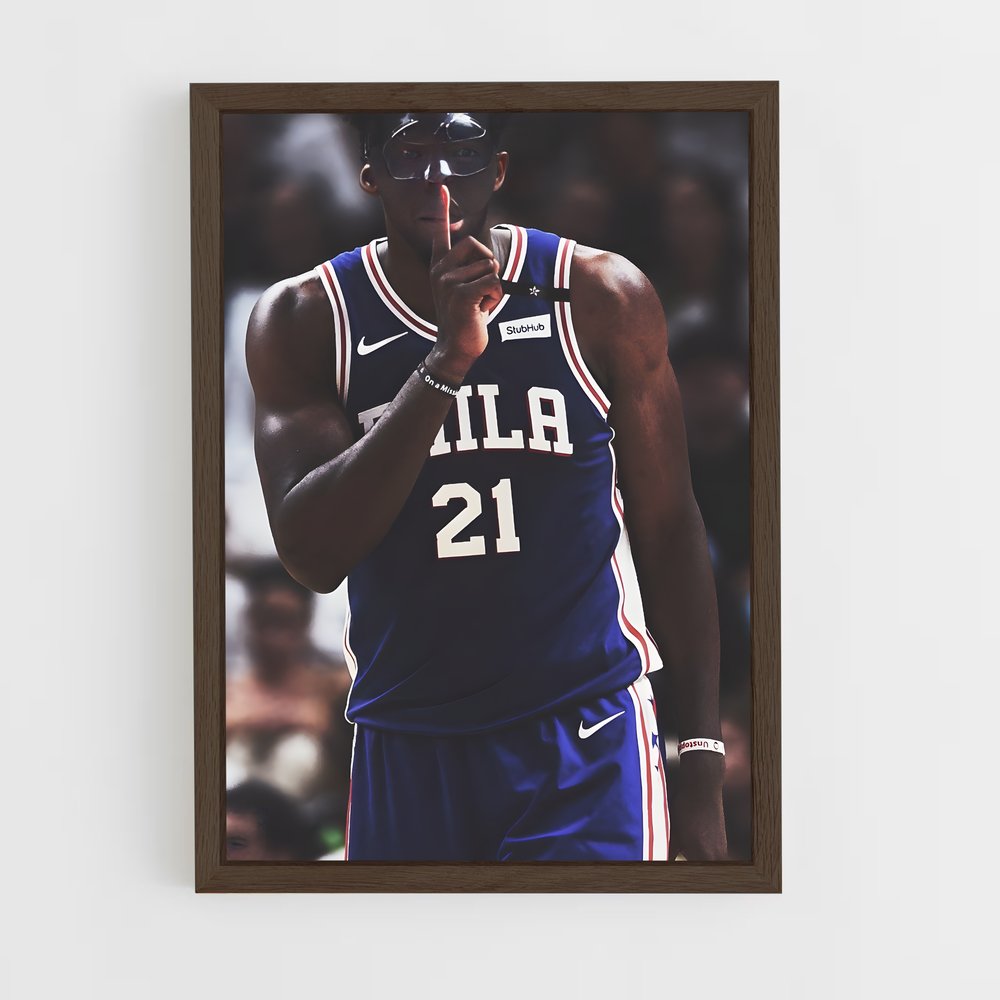 Poster Joel de embiid – affiche Basketball (vue 5)